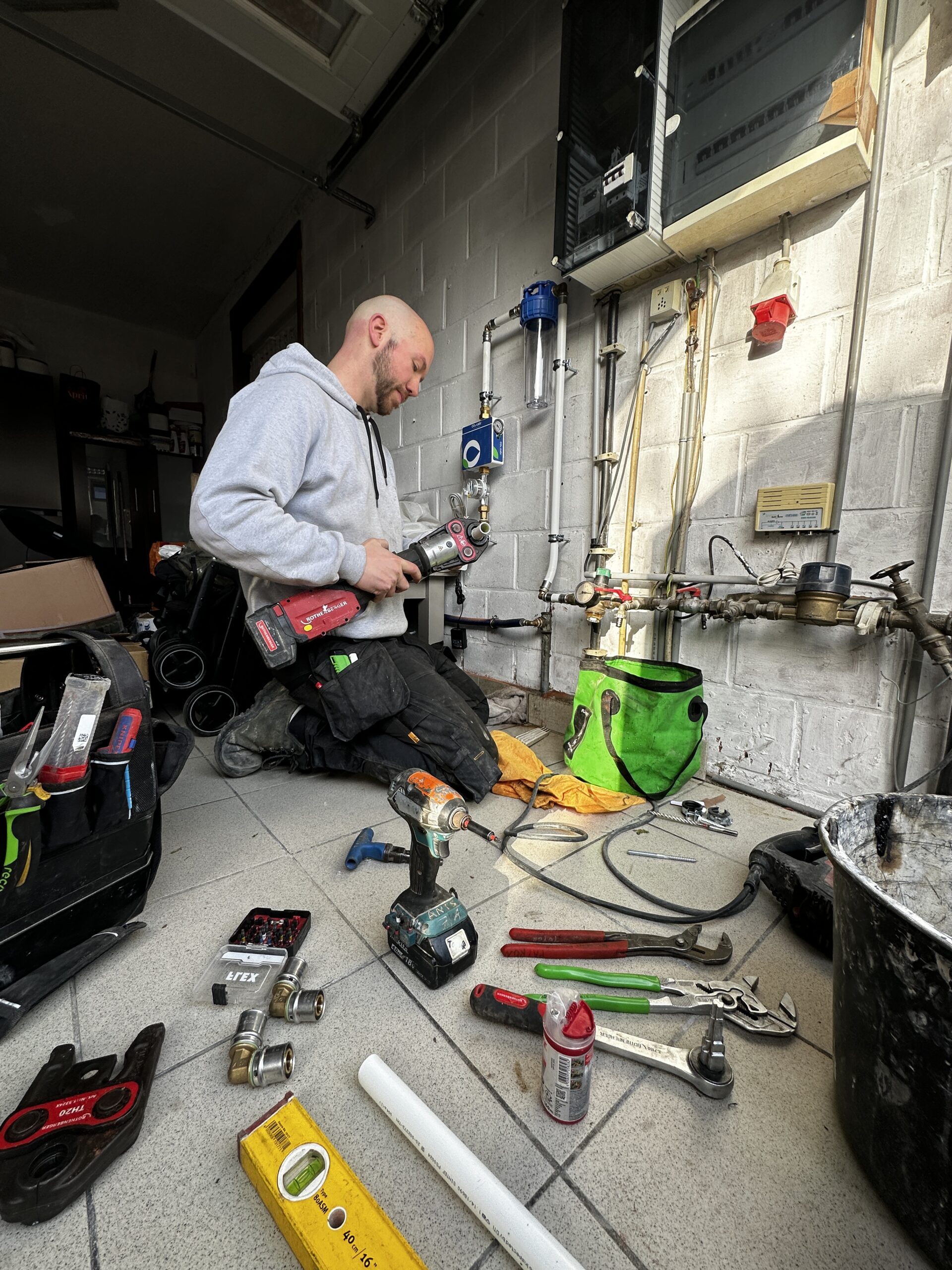 Installation adoucisseur CO2